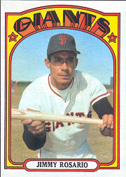 1972 Topps Baseball Cards      366     Jimmy Rosario RC